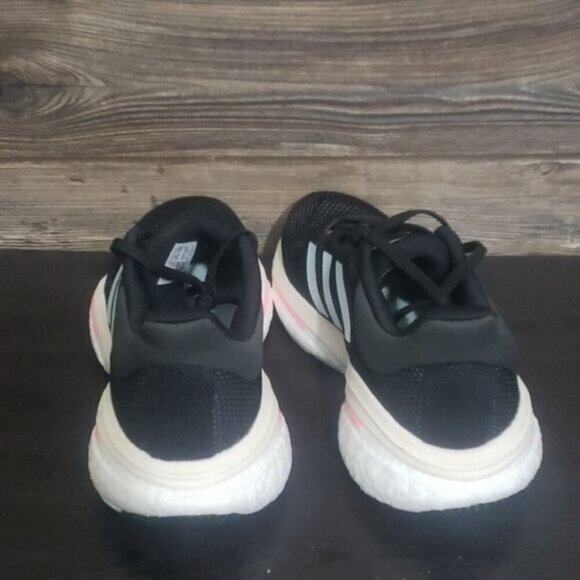 New‎ Adidas Solar Glide Womens Black Running Shoes Size 10 Lightweight Athletic - Picture 5 of 8